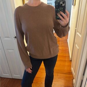 J.Crew Brown Crewneck Sweater